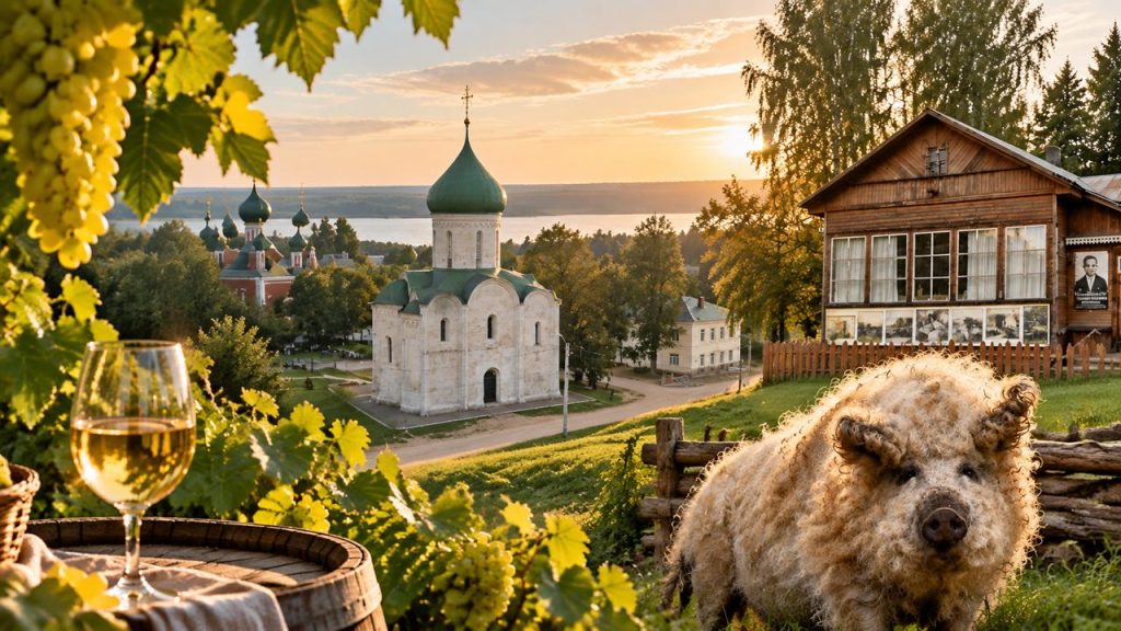 Переславль-Залесский. Вино, мангалица и дача ...