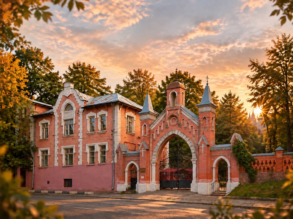 Введенское кладбище. Склепы, ангелы, часовни.