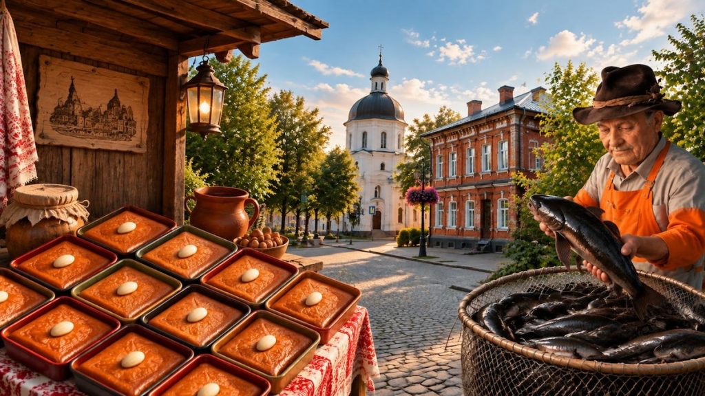 Зарайск гастрономический. Коврижка с рыбой.